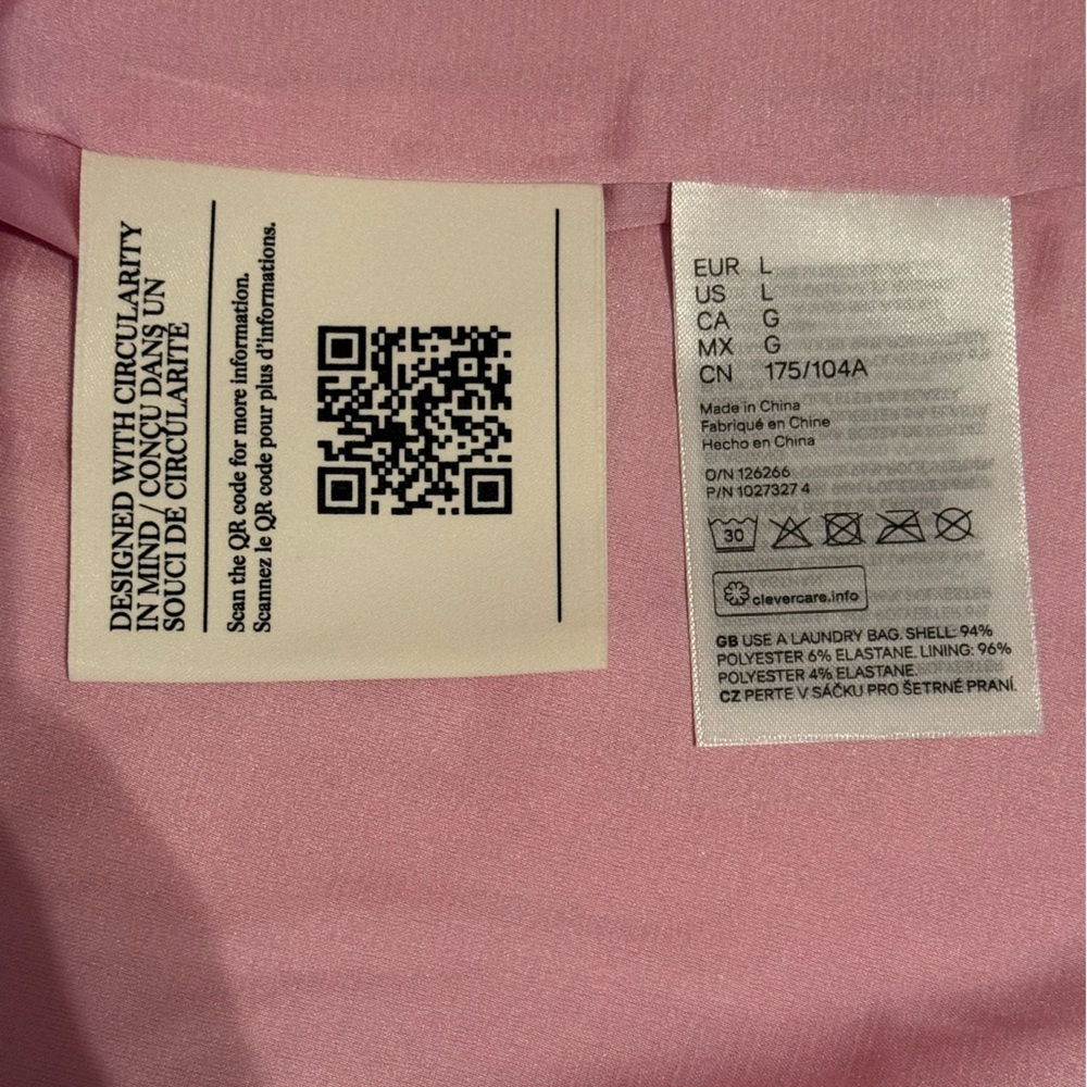 H&M Innovation Backless Pink Sequin Dress  Never Worn - Picture 10 of 10